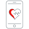 heart phone 300x300 icons R3-1